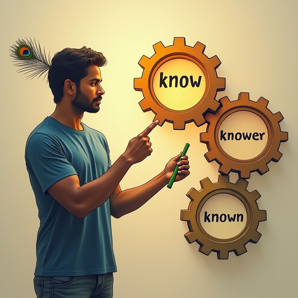 A triple exposure photograph — the same person reading, the book they hold, and their reflection in a window — three layers overlapping into one image