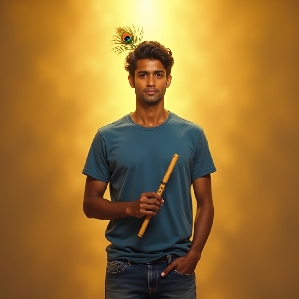 Three layers of existence — the changing material world, the unchanging individual soul, and beyond both a vast luminous presence that contains and transcends everything