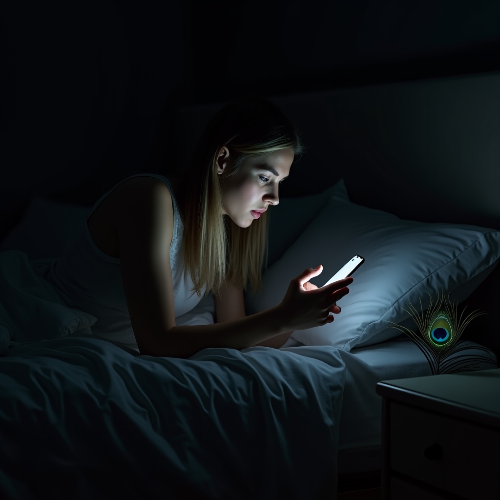 A meditating person on a cliff edge with strong winds pulling at their clothes and hair, their eyes closed but expression strained with effort