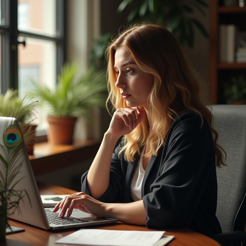 A person walking through a vibrant night market full of lights, sounds, and food stalls, completely calm and unhurried while everyone else rushes