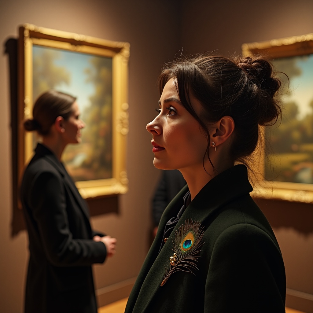 A person standing at the edge of a cliff at dawn, arms open, silhouetted against a vast sky streaked with color — the feeling of being small before something immense