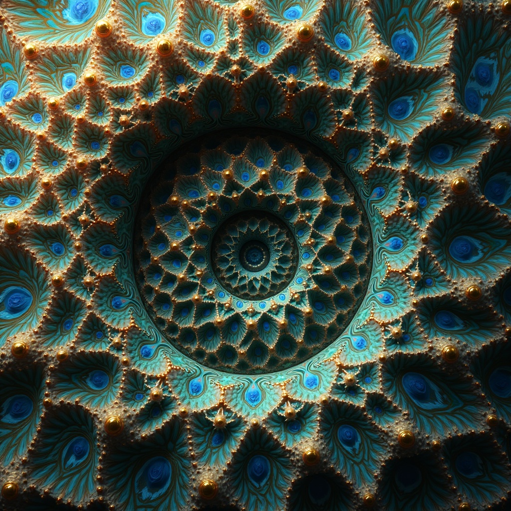 Fractals within fractals — the universe folded into a single form, galaxies and atoms coexisting in the same space, overwhelming and beautiful